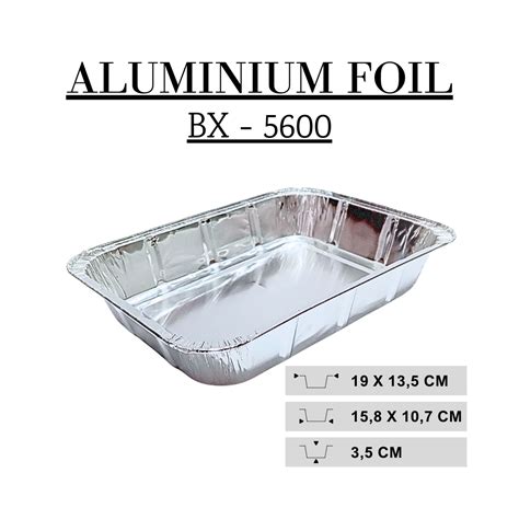 Jual Aluminium Foil Tray Tipe Bx Isi Pcs Shopee Indonesia