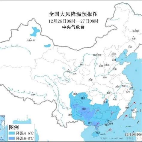 【全国天气】寒潮最冷时刻来临，南方降雪进入最强时段寒潮大举南下 多地迎初雪南北方气温陆续跌入低谷地区