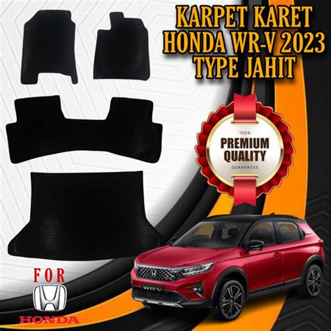 Jual KARPET MOBIL HONDA WRV 2023 KARET PREMIUM TYPE JAHIT FULLSET