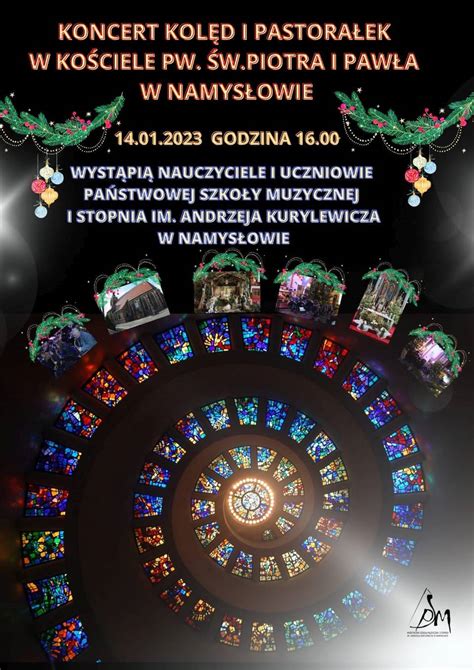 Koncert Kol D I Pastora Ek W Wykonaniu Uczni W I Nauczycieli Szko Y