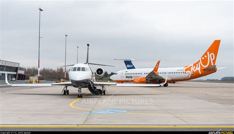 G Late Private Dassault Falcon Dx Ex At Pardubice Photo Id