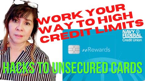 Navy Federal Secured Credit Card Hacks To Unsecured Credit Card High