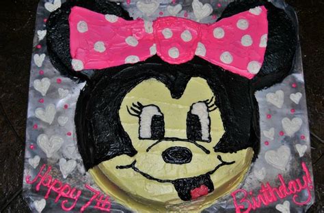 Minnie Mouse Birthday Cake