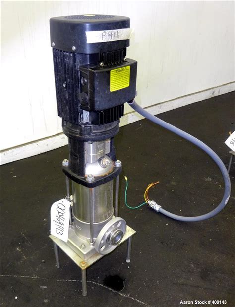 Used Grundfos Crn Vertical Multistage Centrifug