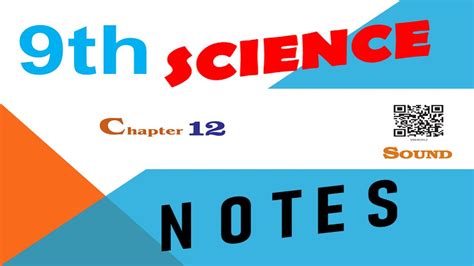 Ch 12 Sound Class 9 Science Explanation Notes Cbse Ncert Kvs Youtube