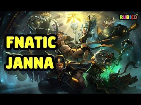 FNATIC JANNA SKIN SPOTLIGHT LEAGUE OF LEGENDS YouTube