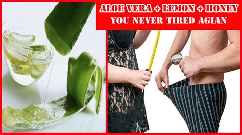 Why Aloe Vera Is Good For Men Make Juice With Aloe Vera Gel Lemon And