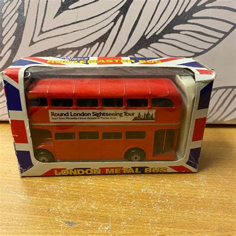 Vintage Toy Model Double Decker Bus(s)