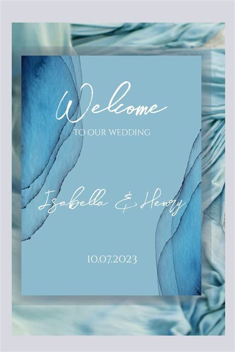 Elegant Welcome Wedding Sign