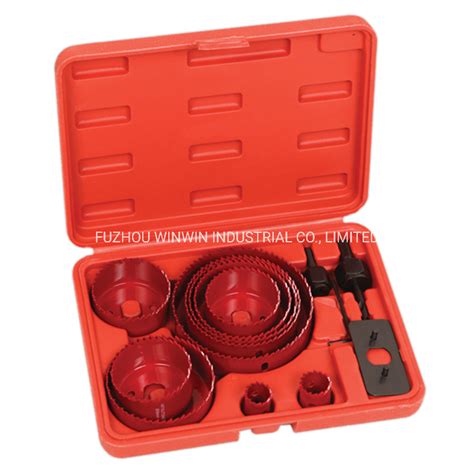 14pcs High Carbon Steel Hole Saw Set For Wood Plastic Plasterboard