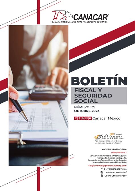 Bolet N Fiscal Y Seguridad Social N Mero Septiembre By