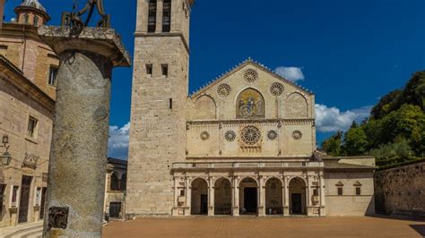 Cathedral of Spoleto Italy stock photo. Image of spoleto - 100866032