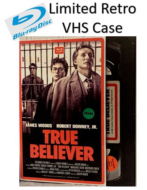 Amazon True Believer Limited Retro VHS Style Case Blu Ray