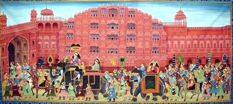 Hawa Mahal Of Jaipur Jaipur Painting Gold Work