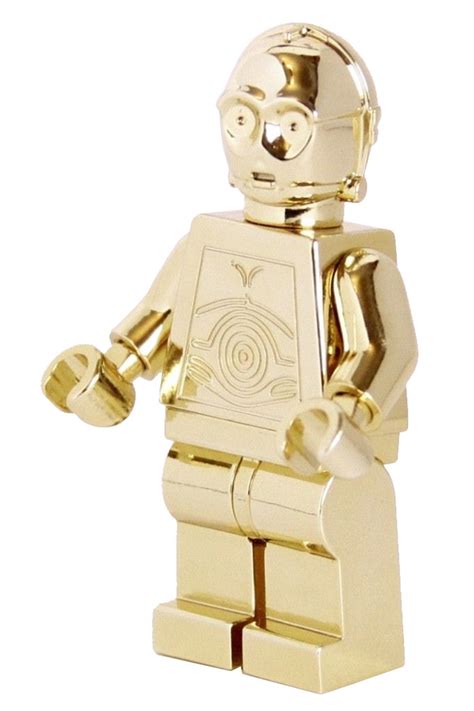 Lego C 3po Gold Chrome Star Wars Minifigure Lego Custom Discount