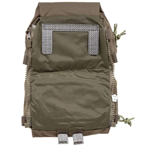 Wosport PC Back Panel Double Bag For V5 Tactical Vest Ranger Green