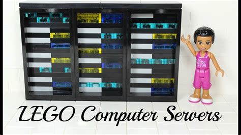 LEGO Computer Servers Tutorial For Tech Office MOC YouTube