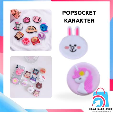 Jual Phg Popsocket D Karakter D Cartoon Popsockets Popsocket Pvc