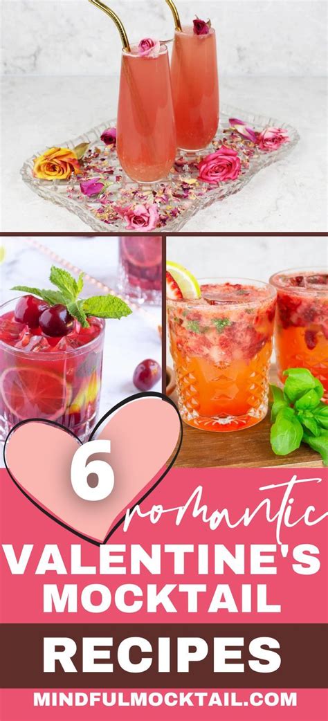 6 Nutritious And Healthy Valentines Day Mocktails For Two Mocktail Recipes Mocktails