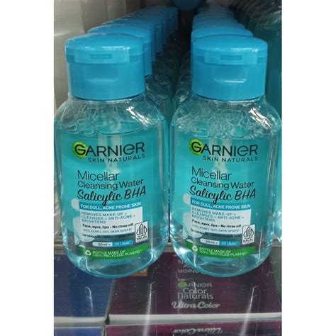 Jual Garnier Micellar Water Salicylic Bha Ml Shopee Indonesia