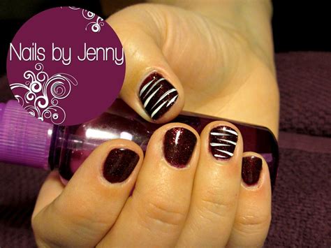 Bella S Vampire And Good Gossip Gelish Manicure With Zebra Accents