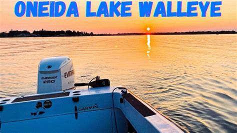 Summer Walleye Patterns Oneida Lake Ny Youtube