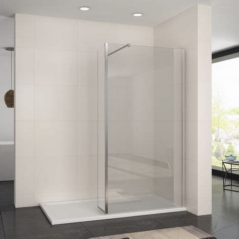 Elegant Mm Frameless Wet Room Shower Screen Panel Mm Easy Clean