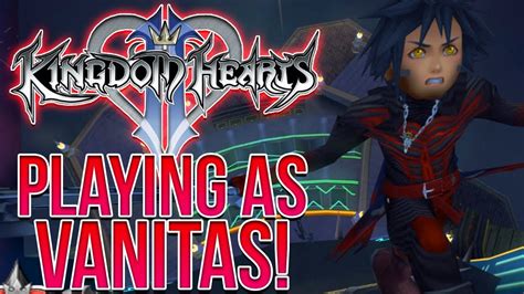 Kingdom Hearts 2 Amazing Playable Vanitas Mod Youtube