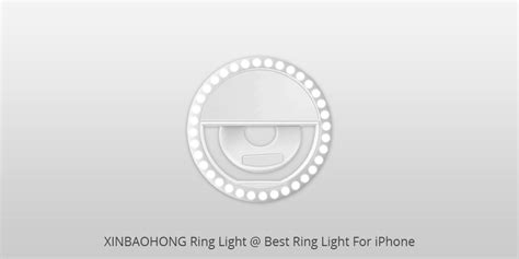 9 Best Ring Lights For Iphone In 2024