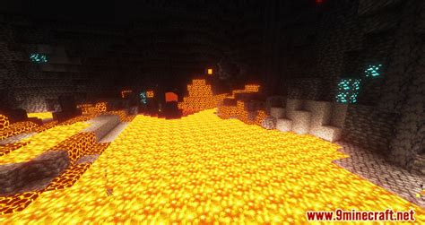 Volcanic Caverns Mod Dangerous Biomes Minecraft Net