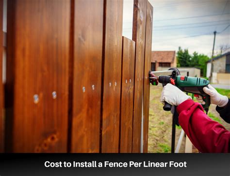 Fence Installation Cost Guide