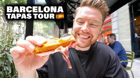 Ultimative Tapas Food Tour Durch Barcelona Youtube