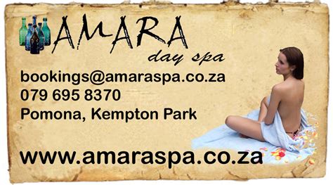 Amara Day Spa Health Spa In Pomona Kempton Park Gauteng Amara Day Spa Spa Directory