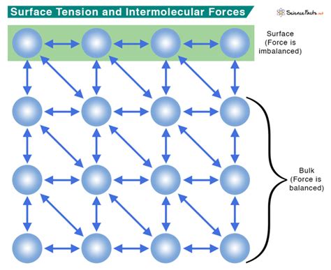 Surface Tension Diagram