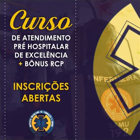 Curso Atendimento Pré Hospitalar de Excelência