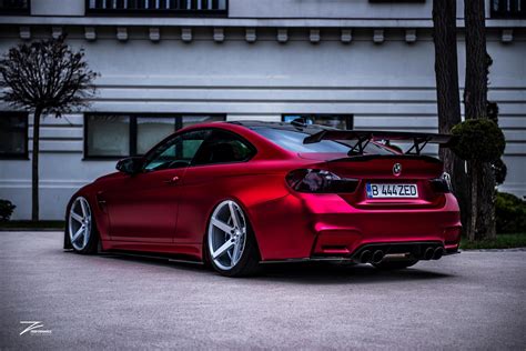 Satin Red BMW M4 Is The Definition Of A Dream Car BMW Car Tuning