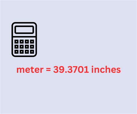 Meter To Inch Convert Online Calculator