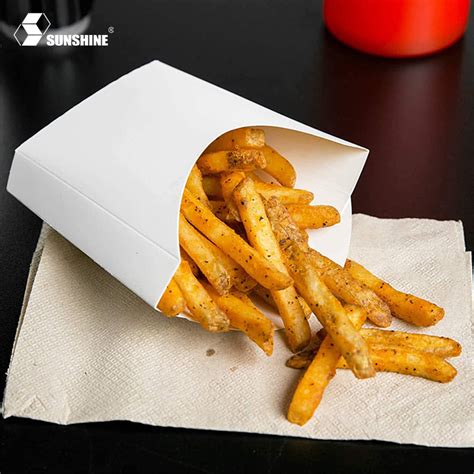 Logo Customized Food Packaging Fried Chicken Box French Fries Box