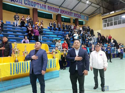 Монголын Хүүхдийн спортын VII наадмын хүрээнд Самбо бөхийн аймгийн ...