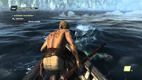 Assassin S Creed Black Flag Harpoon Hammerhead Shark Youtube