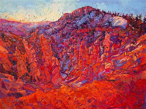 Dawn At Bryce Modern Impressionism Erin Hanson Contemporary