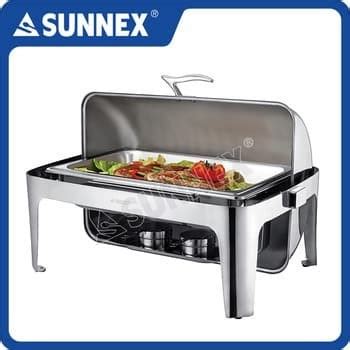 Jual SUNNEX ROLL TOP SEGI CHAFING DISH 8 5L Jakarta Pusat Lionlux