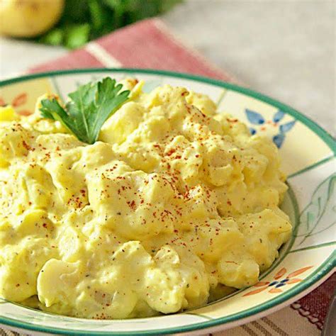 Southern Style Mustard Potato Salad Recipe Yummly Recipe Potatoe Salad Recipe Russet