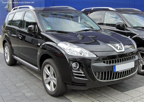 Peugeot 4007 2.2 TD (156 Hp) | Technical specs, data, fuel consumption ...
