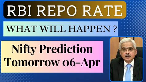 Rbi Repo Rate Tomorrow What Will Be Impact On Market Nifty