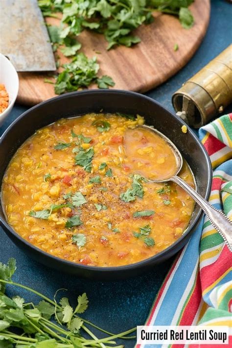 Madras Curry Lentil Soup Recipe Blog Dandk