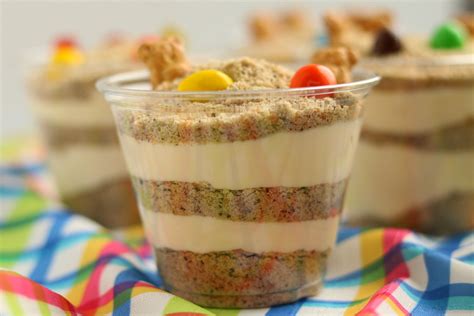 Summer Sand Pudding Cups