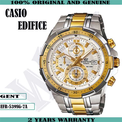 Casio Original Edifice Efr Sg A Luxury Men S Watch Jam Tangan