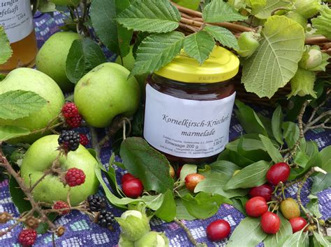 Rezept Marmelade aus Kornelkirsche LBV Naturschwärmer