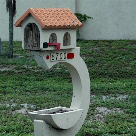 Mailbox - Naples Tile Roof | Decorative mailbox in front of … | Flickr